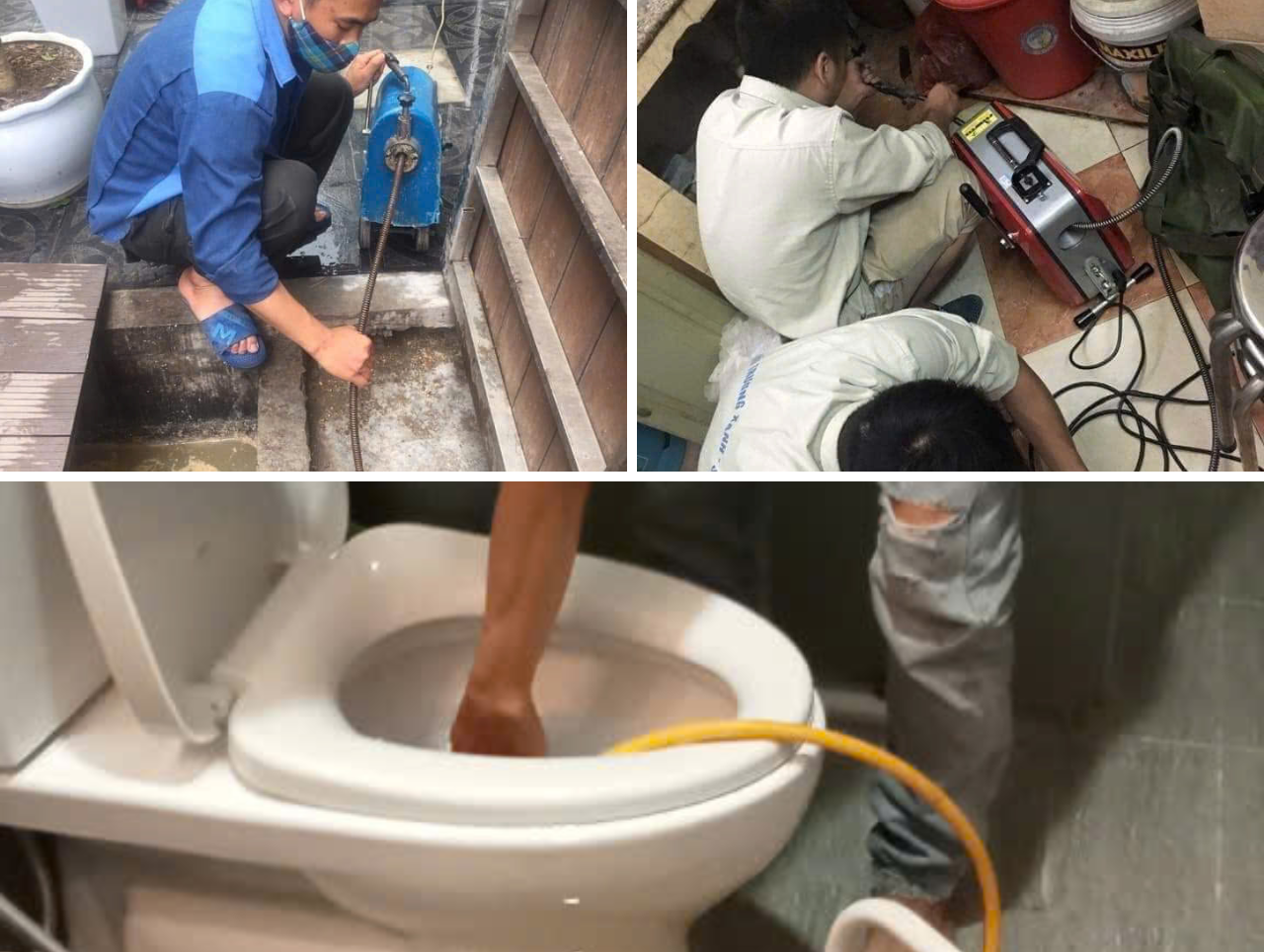 Dịch vụ thông tắc cống tại Hà Nội giá rẻ