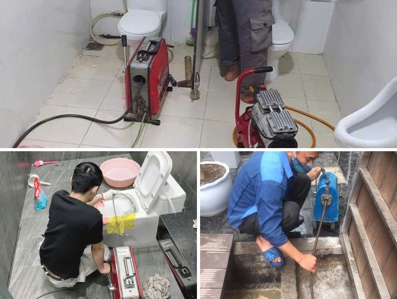 Thợ thông tắc cống giá rẻ tại Hà Nội