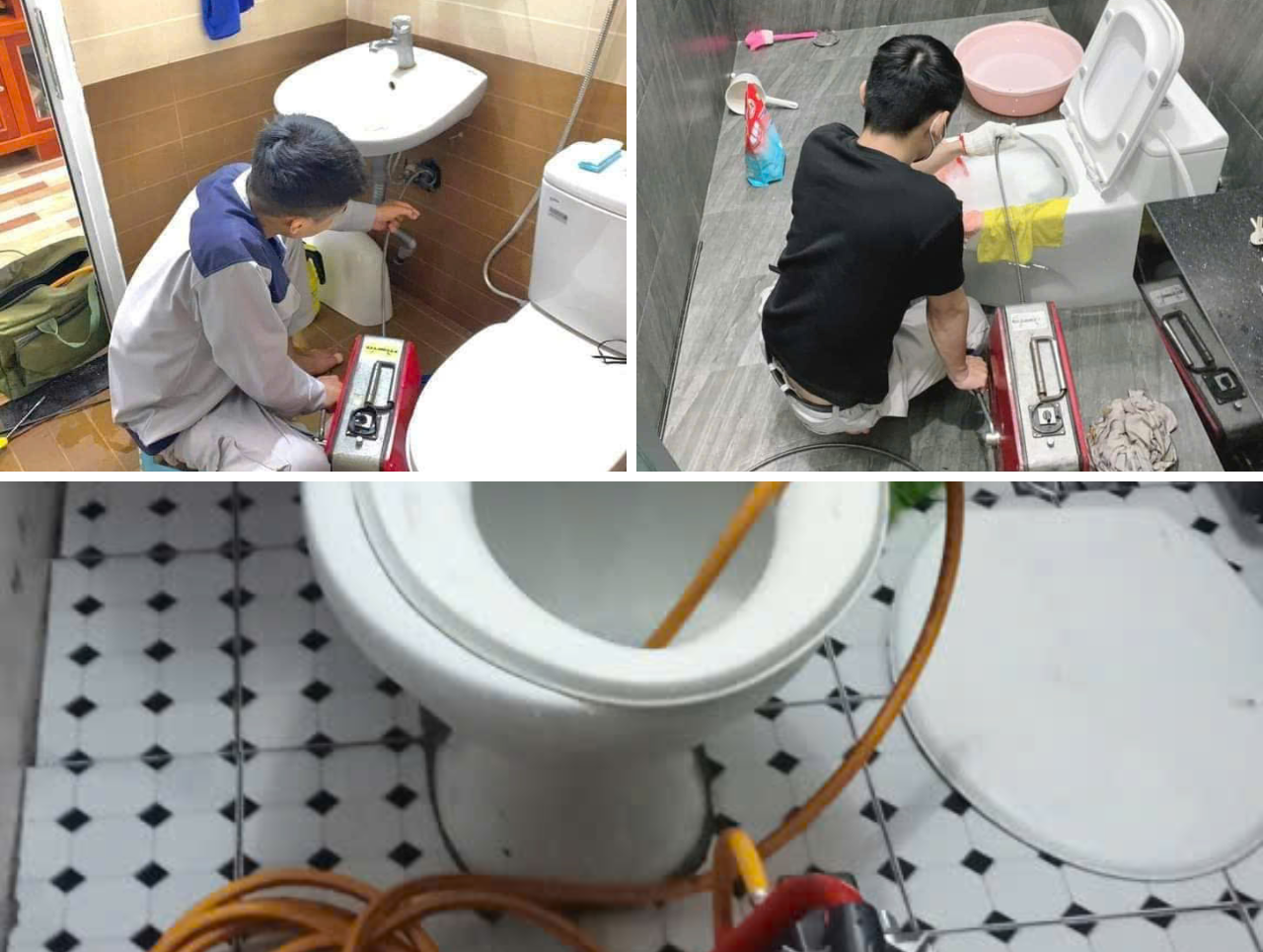 thông tắc bồn cầu tại Hà Nội